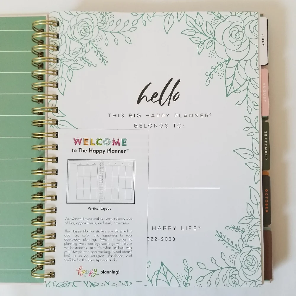 The Happy Planner / 18 Month Planner